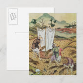 Het rijstverhaal briefkaart (Voorkant / Achterkant)