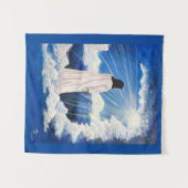 Het rijzende tapijt van ColroReign Wandkleed (Voorkant (horizontaal))