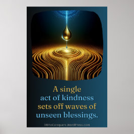 Het rimpeleffect poster