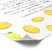 Het Ringspel Lemon Vrijgezellenfeest Main Squeeze Poster (Hoek)