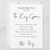 Het ringspel | VRIJGEZELLENFEEST (Voorkant)