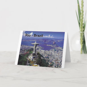 Het Rio de Janeiro van Brazilië (St.K.) Feestdagen Kaart
