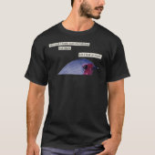 Het risico dat ik nam, was berekend voor vogels t-shirt (Voorkant)