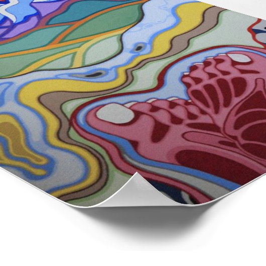 Het ritme poster (Hoek)