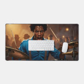 Het ritme van de aas bureaumat (Keyboard & Muis)