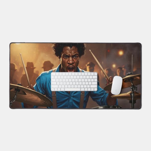 Het ritme van de aas bureaumat (Keyboard & Muis)