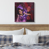 Het Ritual van de Witches Canvas Afdruk (Insitu (Slaapkamer))
