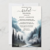 Het River Rain Cloud Smoky Mountain Vrijgezellenfe Kaart (Voorkant)