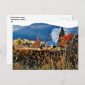Het riviergebied van Pack bij Sandpoint, Idaho. Briefkaart (Voorkant / Achterkant)