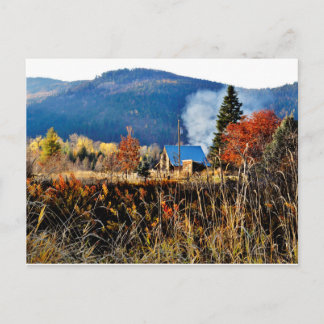 Het riviergebied van Pack bij Sandpoint, Idaho. Briefkaart