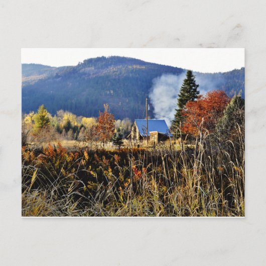 Het riviergebied van Pack bij Sandpoint, Idaho. Briefkaart (Voorkant)