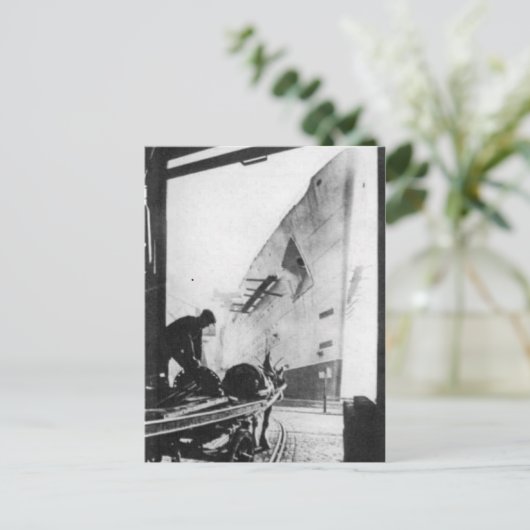 Het RMS Queen Mary Briefkaart Collectie (Staand voorkant)