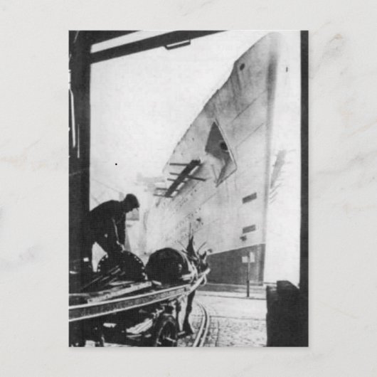 Het RMS Queen Mary Briefkaart Collectie (Voorkant)