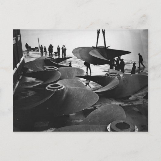 Het RMS Queen Mary Briefkaart Collectie (Voorkant)