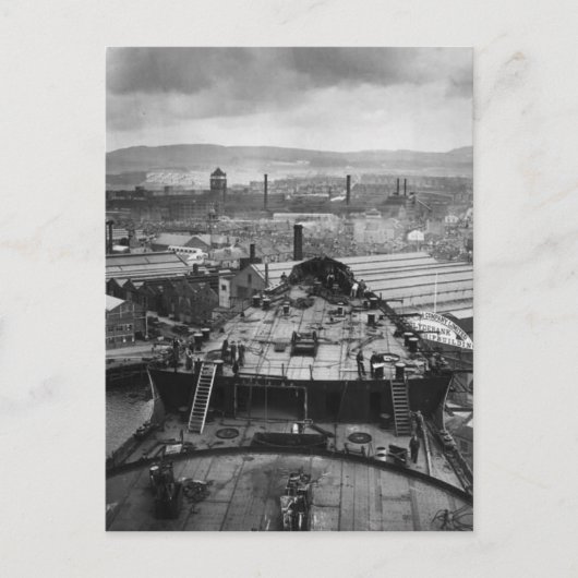Het RMS Queen Mary Briefkaart Collectie (Voorkant)