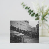 Het RMS Queen Mary Briefkaart Collectie (Staand voorkant)