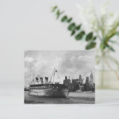 Het RMS Queen Mary Briefkaart Collectie (Staand voorkant)
