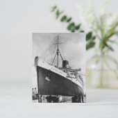 Het RMS Queen Mary Briefkaart Collectie (Staand voorkant)