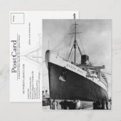 Het RMS Queen Mary Briefkaart Collectie (Voorkant / Achterkant)