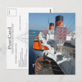 Het RMS Queen Mary Briefkaart Collectie (Voorkant / Achterkant)