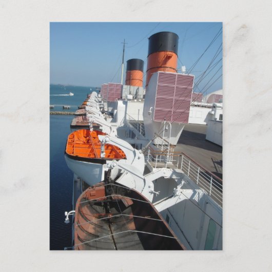 Het RMS Queen Mary Briefkaart Collectie (Voorkant)