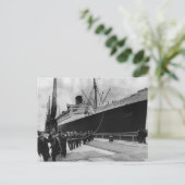 Het RMS Queen Mary Briefkaart Collectie (Staand voorkant)