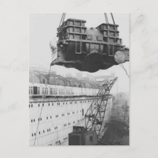 Het RMS Queen Mary Briefkaart Collectie (Voorkant)