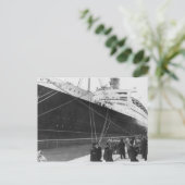 Het RMS Queen Mary Briefkaart Collectie (Staand voorkant)