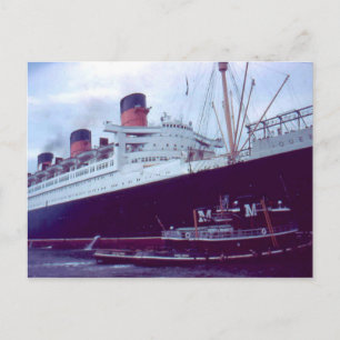Het RMS Queen Mary Briefkaart Collectie