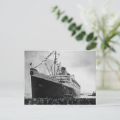 Het RMS Queen Mary Briefkaart Collectie (Staand voorkant)