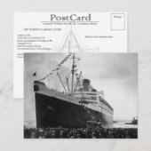 Het RMS Queen Mary Briefkaart Collectie (Voorkant / Achterkant)