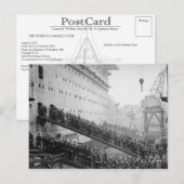 Het RMS Queen Mary Briefkaart Collectie (Voorkant / Achterkant)