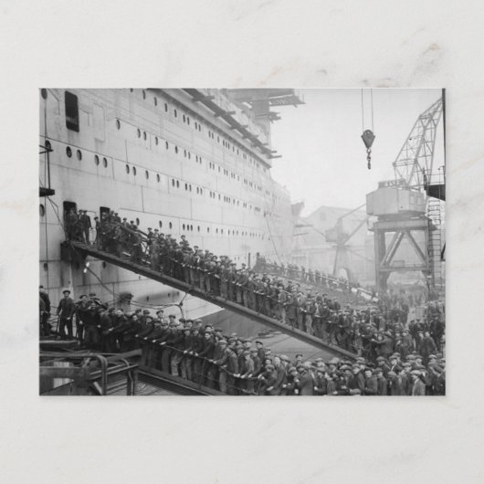 Het RMS Queen Mary Briefkaart Collectie (Voorkant)
