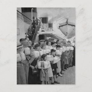 Het RMS Queen Mary Briefkaart Collectie