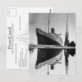 Het RMS Queen Mary Briefkaart Collectie (Voorkant / Achterkant)