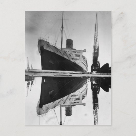 Het RMS Queen Mary Briefkaart Collectie (Voorkant)