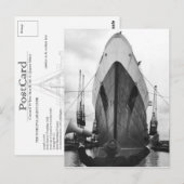 Het RMS Queen Mary Briefkaart Collectie (Voorkant / Achterkant)