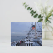 Het RMS Queen Mary Briefkaart Collectie (Staand voorkant)