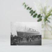 Het RMS Queen Mary Briefkaart Collectie (Staand voorkant)