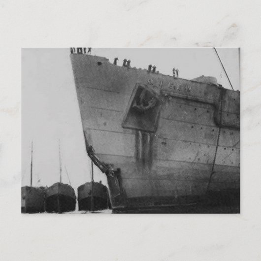Het RMS Queen Mary Briefkaart Collectie (Voorkant)