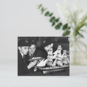 Het RMS Queen Mary Briefkaart Collectie (Staand voorkant)