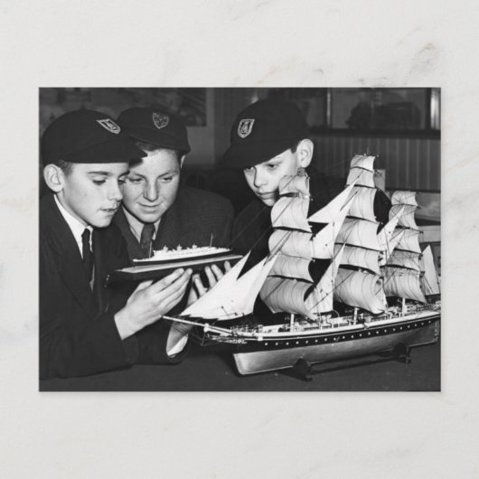Het RMS Queen Mary Briefkaart Collectie (Voorkant)