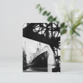 Het RMS Queen Mary Briefkaart Collectie (Staand voorkant)