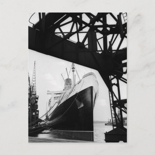 Het RMS Queen Mary Briefkaart Collectie (Voorkant)