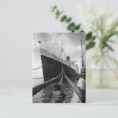 Het RMS Queen Mary Briefkaart Collectie (Staand voorkant)