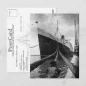 Het RMS Queen Mary Briefkaart Collectie (Voorkant / Achterkant)