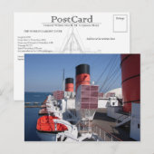 Het RMS Queen Mary Briefkaart Collectie (Voorkant / Achterkant)