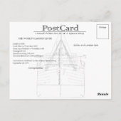 Het RMS Queen Mary Briefkaart Collectie (Achterkant)
