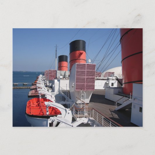 Het RMS Queen Mary Briefkaart Collectie (Voorkant)