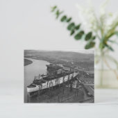 Het RMS Queen Mary Briefkaart Collectie (Staand voorkant)